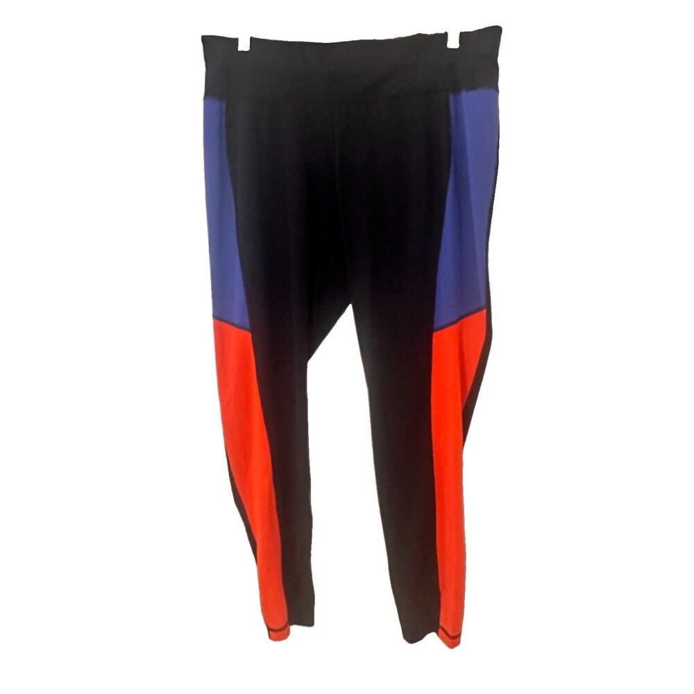 LIVI Active Lane Bryant Ankle Leggings High Rise Stretch Colorblock 18/20